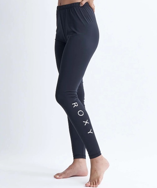 ROXY(ロキシー)の「【ROXY/ロキシー】25SS PEARL DIVE/水陸両用UVカットレギンス・スパッツ(ラッシュガード)(レギンス/スパッツ・レディース・ホワイト/ブラック系その他/ブラック系その他2/ブラック・SMALL/MEDIUM/LARGE)」の2枚目の写真