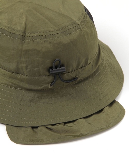 THE PARK SHOP（ザパークショップ）の「【THE PARK SHOP(ザ パーク ショップ)】WATERBOY HAT(KIDS)（ハット・キッズ・ネイビー/ブラック/オリーブ・FREE）」の9枚目の写真