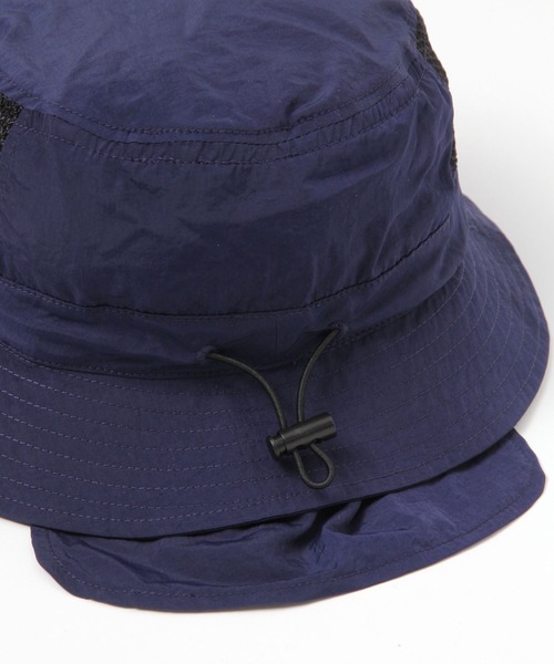 THE PARK SHOP（ザパークショップ）の「【THE PARK SHOP(ザ パーク ショップ)】WATERBOY HAT(KIDS)（ハット・キッズ・ネイビー/ブラック/オリーブ・FREE）」の6枚目の写真