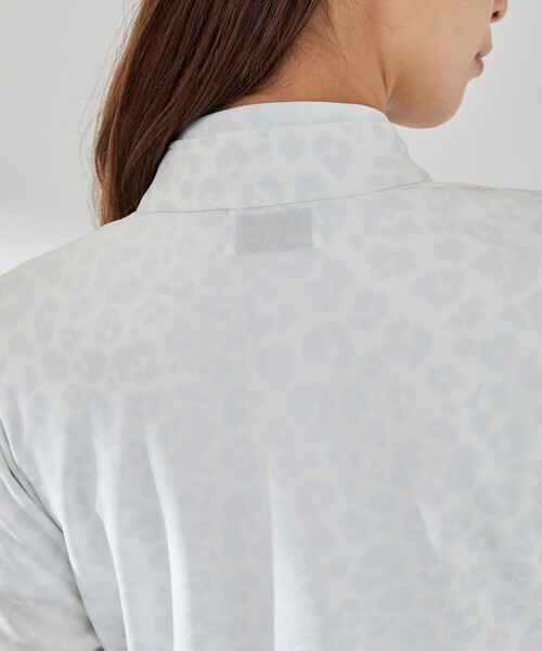 JUN&ROPE'（ジュンアンドロペ）の「【UV CARE】【吸水速乾】【ストレッチ】アニマル柄JQ UVライトブルゾン（ブルゾン・レディース・ネイビー/ピンク/グレー・L/M/S）」の12枚目の写真