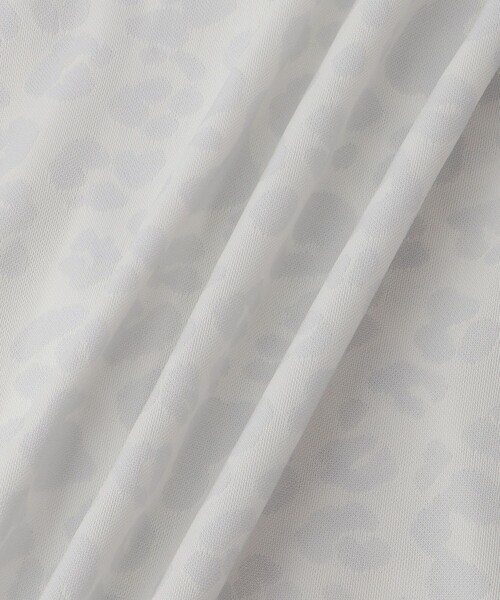 JUN&ROPE'（ジュンアンドロペ）の「【UV CARE】【吸水速乾】【ストレッチ】アニマル柄JQ UVライトブルゾン（ブルゾン・レディース・ネイビー/ピンク/グレー・L/M/S）」の6枚目の写真