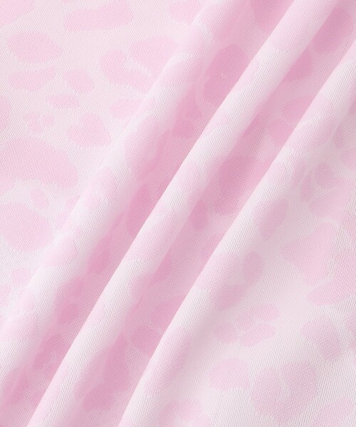 JUN&ROPE'（ジュンアンドロペ）の「【UV CARE】【吸水速乾】【ストレッチ】アニマル柄JQ UVライトブルゾン（ブルゾン・レディース・ネイビー/ピンク/グレー・L/M/S）」の5枚目の写真