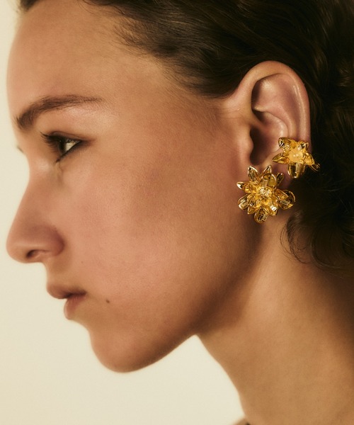 IRIS47(イリスフォーセブン)の「【IRIS 47】petit sunlit earring/プチ サンリット イヤリング BO189(イヤリング・レディース・シルバー/ゴールド・FREE)」の4枚目の写真