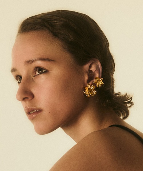 IRIS47(イリスフォーセブン)の「【IRIS 47】petit sunlit earring/プチ サンリット イヤリング BO189(イヤリング・レディース・シルバー/ゴールド・FREE)」の3枚目の写真