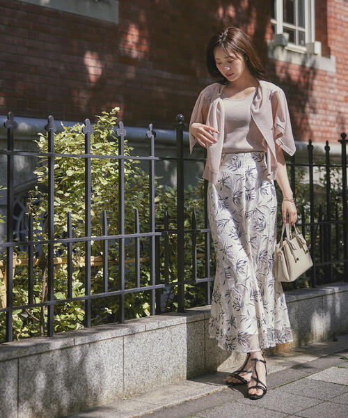 PROPORTION BODY DRESSING（プロポーションボディドレッシング）の「レースマーメイドスカート / 1215120900（スカート・レディース・ホワイト系その他/ベージュ・SMALL/MEDIUM）」の6枚目の写真