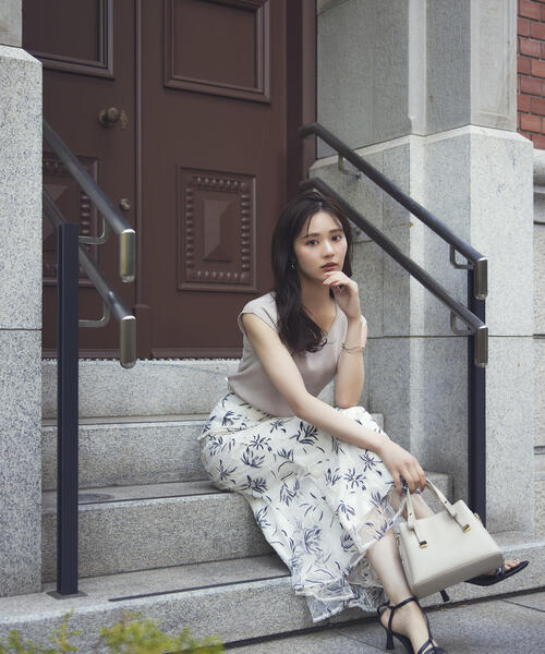 PROPORTION BODY DRESSING（プロポーションボディドレッシング）の「レースマーメイドスカート / 1215120900（スカート・レディース・ホワイト系その他/ベージュ・SMALL/MEDIUM）」の7枚目の写真