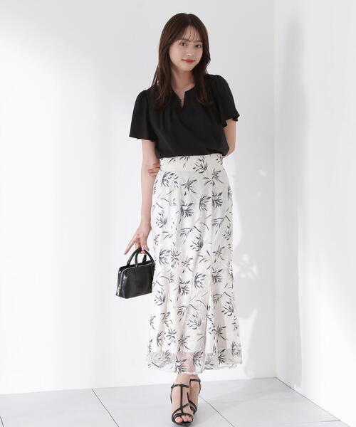 PROPORTION BODY DRESSING（プロポーションボディドレッシング）の「レースマーメイドスカート / 1215120900（スカート・レディース・ホワイト系その他/ベージュ・SMALL/MEDIUM）」の9枚目の写真