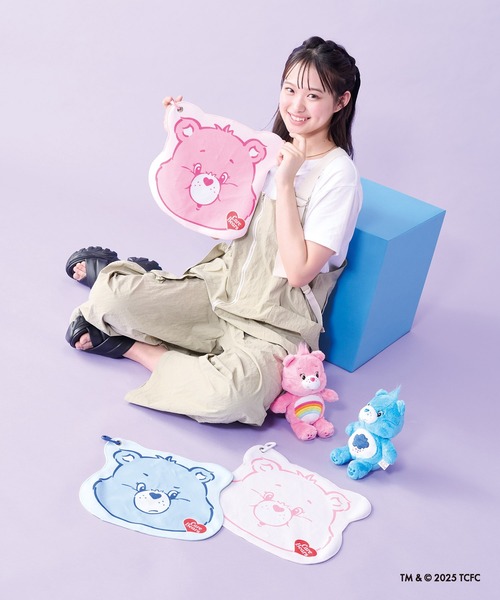 【未使用品】 ケアベア くっつきタオル フェイスアップ（折りたたみ傘 その他