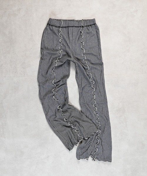 MARKEY'S（マーキーズ）の「メローフレアーパンツ/おとな（その他パンツ・レディース・ブラック/ライトブルー/ライトグリーン/ピンク・160cm）」の2枚目の写真