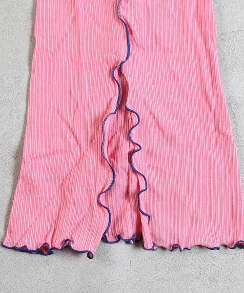 MARKEY'S（マーキーズ）の「メローフレアーパンツ/おとな（その他パンツ・レディース・ブラック/ライトブルー/ライトグリーン/ピンク・160cm）」の9枚目の写真