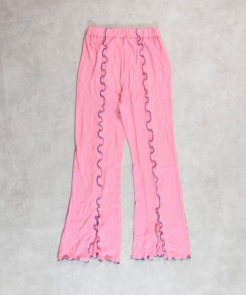 MARKEY'S（マーキーズ）の「メローフレアーパンツ/おとな（その他パンツ・レディース・ブラック/ライトブルー/ライトグリーン/ピンク・160cm）」の5枚目の写真