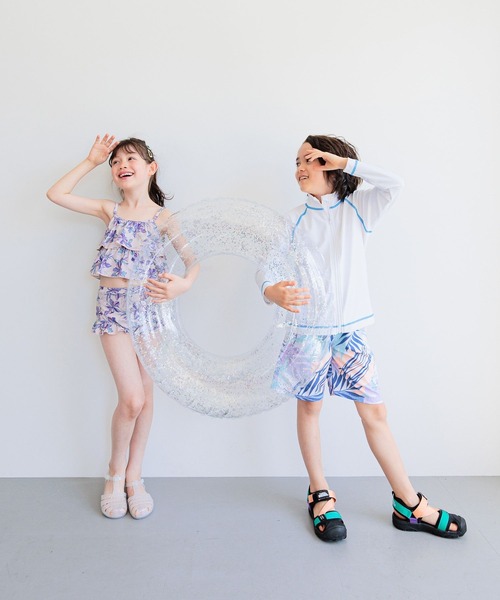 セール】【RUSTY(ラスティ)】別注SWIMフリルセパレート(KIDS)（水着