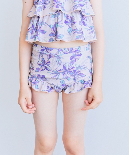 RUSTY（ラスティ）の「【RUSTY(ラスティ)】別注SWIMフリルセパレート(KIDS)（水着・キッズ・グリーン/ピンク・110cm/120cm/130cm/140cm）」の12枚目の写真