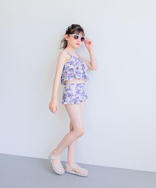 RUSTY（ラスティ）の「【RUSTY(ラスティ)】別注SWIMフリルセパレート(KIDS)（水着・キッズ・グリーン/ピンク・110cm/120cm/130cm/140cm）」の20枚目の写真