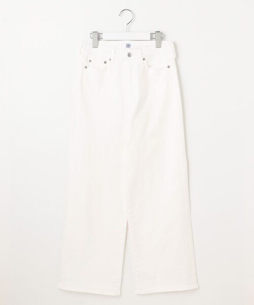 J.PRESS(ジェイプレス)の「【洗える】BASIC STRETCH DENIM ワイド ストレート デニム(デニムパンツ・レディース・ネイビー系/ダルブルー系/スカイブルー系/ホワイト系・9/7/11/13)」の19枚目の写真