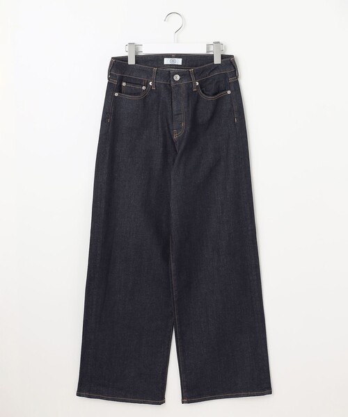 J.PRESS(ジェイプレス)の「【洗える】BASIC STRETCH DENIM ワイド ストレート デニム(デニムパンツ・レディース・ネイビー系/ダルブルー系/スカイブルー系/ホワイト系・9/7/11/13)」の20枚目の写真