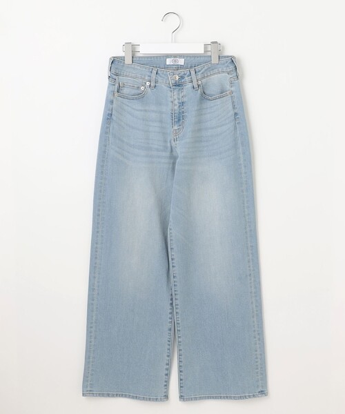 J.PRESS(ジェイプレス)の「【洗える】BASIC STRETCH DENIM ワイド ストレート デニム(デニムパンツ・レディース・ネイビー系/ダルブルー系/スカイブルー系/ホワイト系・9/7/11/13)」の22枚目の写真