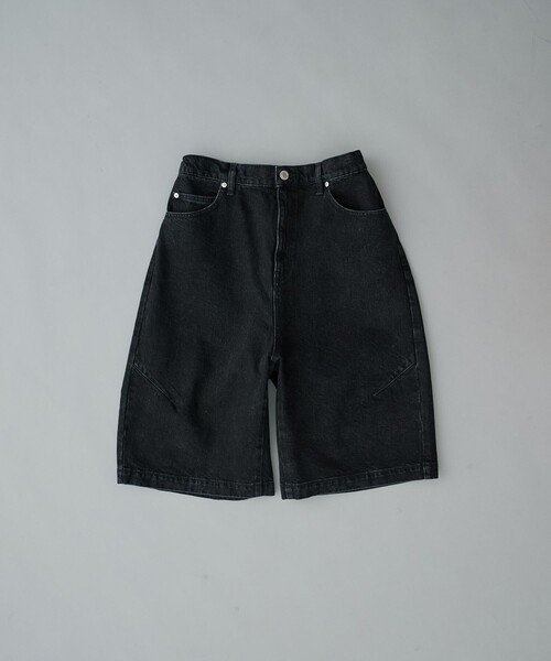 PUBLIC DENIM バギーデニムショートパンツ / ハーフパンツ（デニム