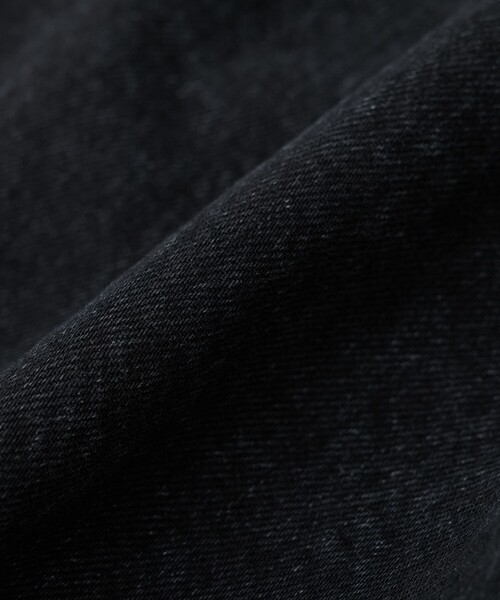 PUBLIC TOKYO(パブリックトウキョウ)の「PUBLIC DENIM バギーデニムショートパンツ / ハーフパンツ(デニムパンツ・メンズ・ブラック/ダークインディゴブルー・2/1)」の11枚目の写真