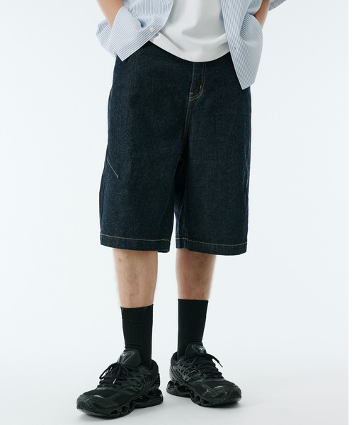 PUBLIC DENIM バギーデニムショートパンツ / ハーフパンツ（デニム