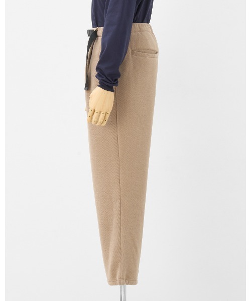 THOUSAND MILE（サウザンドマイル）の「【THOUSAND MILE】KNIT FLEECE BELT PANTS/ニットフリース　ベルトパンツ（その他パンツ・メンズ・ライトベージュ/チャコールグレー/ブラック/ボルドー/オフホワイト・L/M/XL/S）」の15枚目の写真