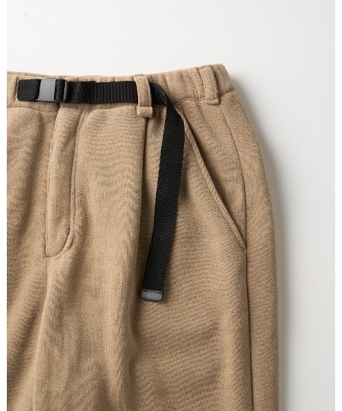 THOUSAND MILE（サウザンドマイル）の「【THOUSAND MILE】KNIT FLEECE BELT PANTS/ニットフリース　ベルトパンツ（その他パンツ・メンズ・ライトベージュ/チャコールグレー/ブラック/ボルドー/オフホワイト・L/M/XL/S）」の10枚目の写真