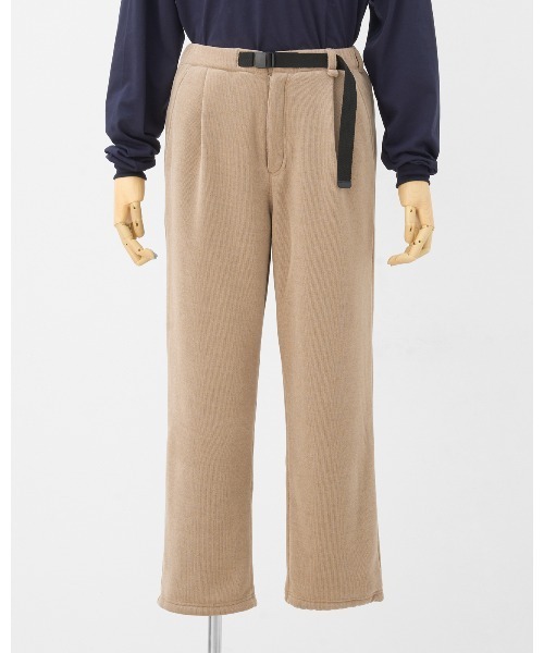THOUSAND MILE（サウザンドマイル）の「【THOUSAND MILE】KNIT FLEECE BELT PANTS/ニットフリース　ベルトパンツ（その他パンツ・メンズ・ライトベージュ/チャコールグレー/ブラック/ボルドー/オフホワイト・L/M/XL/S）」の14枚目の写真