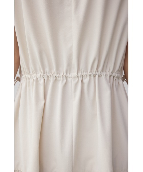 AZUL by moussy（アズールバイマウジー）の「C/T撥水ティアードドロストワンピース（ワンピース・レディース・ブルー/ブラック/ライトベージュ・SMALL/MEDIUM）」の20枚目の写真