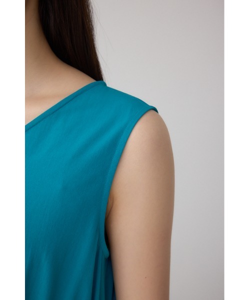 AZUL by moussy（アズールバイマウジー）の「C/T撥水ティアードドロストワンピース（ワンピース・レディース・ブルー/ブラック/ライトベージュ・SMALL/MEDIUM）」の9枚目の写真