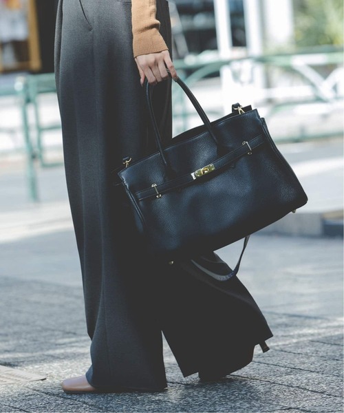 ★極美品　MILOS ミロス　トートバッグ　南京錠　鍵　2way ショルダー ☆極美品MILOS ミロストートバッグ南京錠鍵2way ショルダー16色