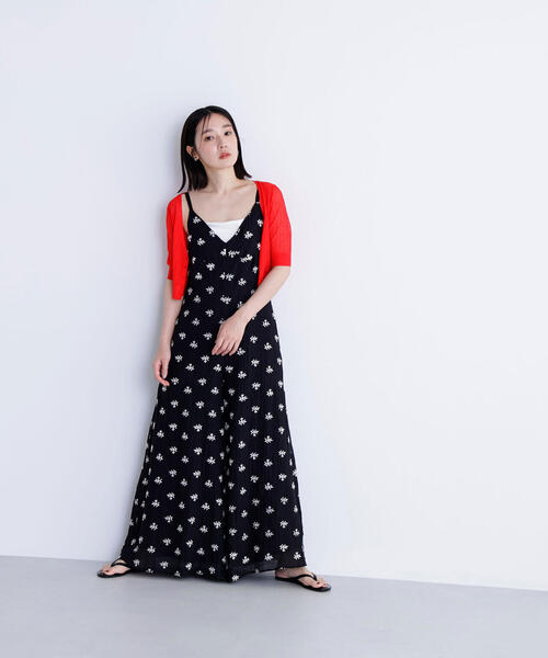 NATURAL BEAUTY BASIC（ナチュラルビューティーベーシック）の「◇【BLANC】エンブロイダリーオールインワン（つなぎ/オールインワン・レディース・ベージュ系その他/ブラック系その他・MEDIUM/P/S）」の19枚目の写真