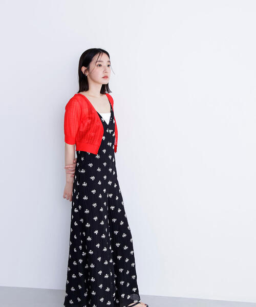 NATURAL BEAUTY BASIC（ナチュラルビューティーベーシック）の「◇【BLANC】エンブロイダリーオールインワン（つなぎ/オールインワン・レディース・ベージュ系その他/ブラック系その他・MEDIUM/P/S）」の20枚目の写真