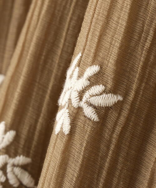 NATURAL BEAUTY BASIC（ナチュラルビューティーベーシック）の「◇【BLANC】エンブロイダリーオールインワン（つなぎ/オールインワン・レディース・ベージュ系その他/ブラック系その他・MEDIUM/P/S）」の14枚目の写真