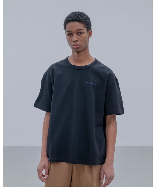 uniform experiment(ユニフォームエクスペリメント)の「MILANO PONTE WIDE TEE(Tシャツ/カットソー・メンズ・ホワイト/ブラック/グリーン・2/3/4/1/5)」の4枚目の写真
