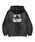 XLARGEiGNXg[Wj́uDISCHARGE PRINTED OG ZIP HOODED SWEATSHIRTip[J[jvbubN