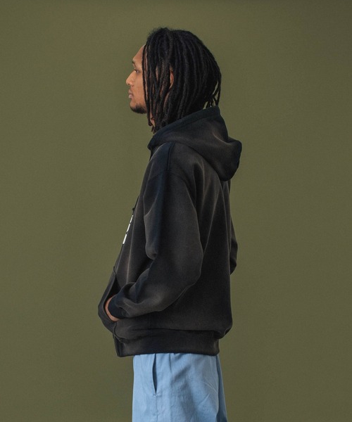 PGGメンズLサイズパーカー XLARGE エクストララージ パーカー SLANTED OG ZIP HOODED