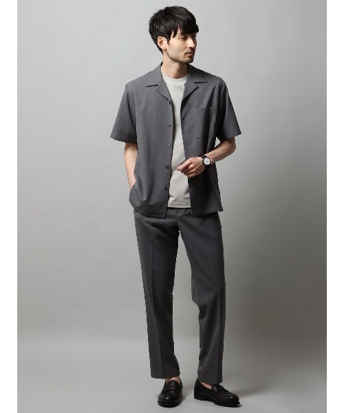 【boohoo】MAN 半袖 ボタン留め シャツ ワイシャツ トロピカル柄 boohoo】MAN 半袖 ボタン留め シャツ ワイシャツ トロピカル柄
