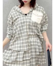 dazzlin | チェックオーバーアソートシャツ(シャツ/ブラウス)