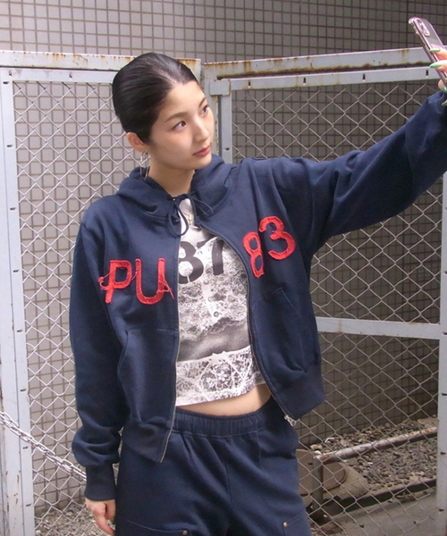 トップス Oriens IPU83 Flont Zip Hoodie 追加》IPU83 Flont Zip Hoodie（パーカー）｜Oriens JOURNAL