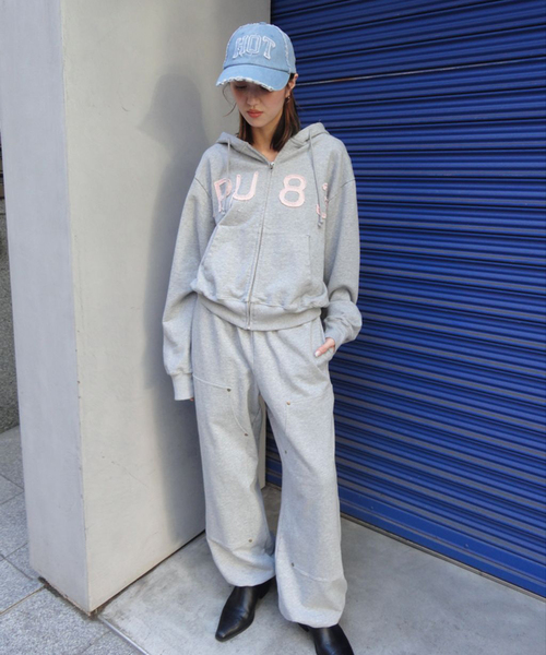 追加》IPU83 Flont Zip Hoodie（パーカー）｜Oriens JOURNAL STANDARD