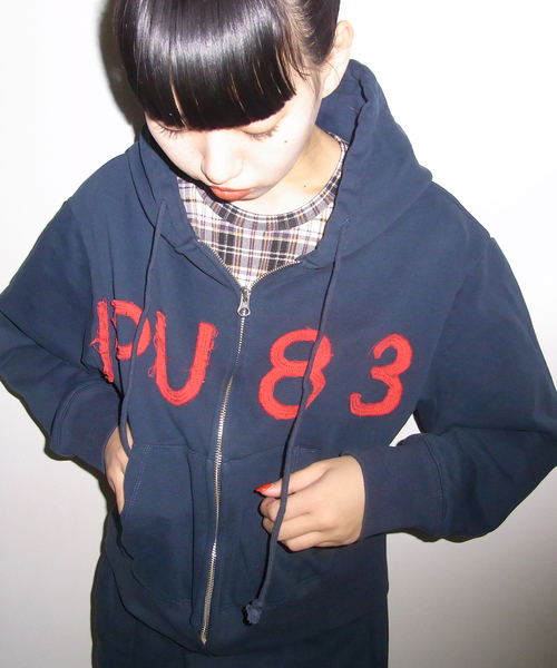 トップス Oriens IPU83 Flont Zip Hoodie 追加》IPU83 Flont Zip Hoodie（パーカー）｜Oriens JOURNAL