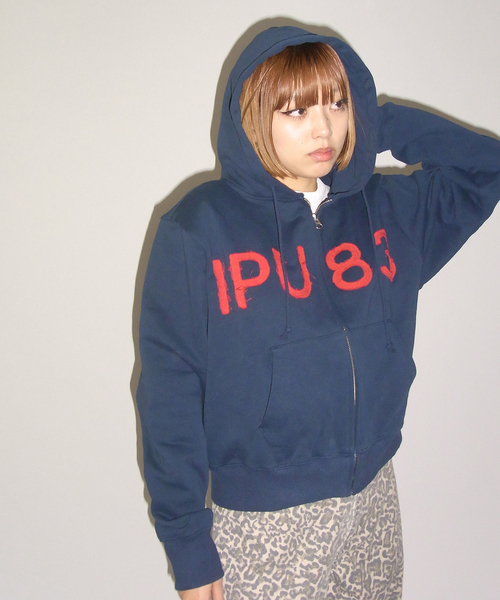 トップス Oriens IPU83 Flont Zip Hoodie 追加2》IPU83 Flont Zip Hoodie（パーカー）｜Oriens JOURNAL STANDARD