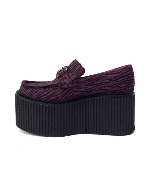 スパイダーモチーフ 厚底ローファー Charla Tedrick│Jeffrey Campbell