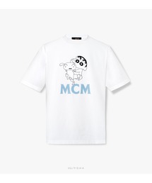 MCMロゴプリントTシャツ MCM ロゴ Tシャツ | ブラック | FARFETCH JP