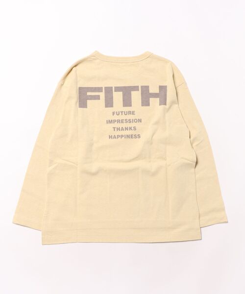 FITH（フィス）の「Back Logo Long Sleeve Tee（Tシャツ/カットソー・キッズ・グリーン/イエロー・145/135）」の3枚目の写真