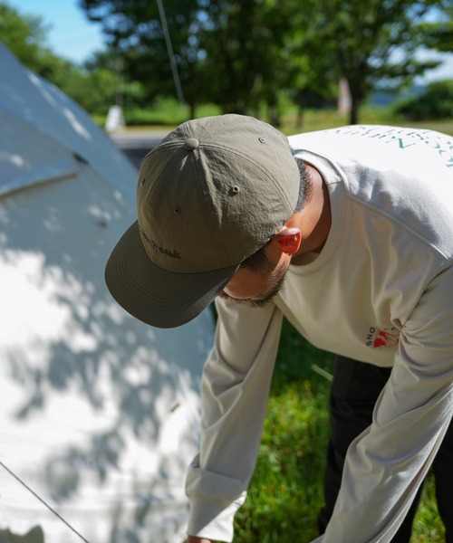 Snow Peak（スノーピーク）の「Snow Peak Typography Cap  スノーピーク タイポグラフィ キャップ 帽子（キャップ・メンズ・ブラック/ピンク/オリーブ・ONE SIZE）」の11枚目の写真