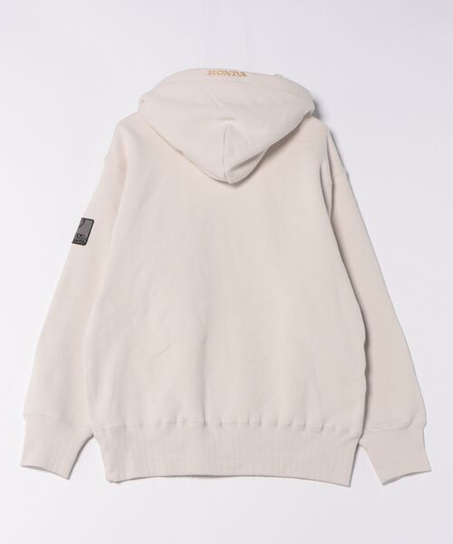 KRIFF MAYER(クリフメイヤー)の「【Unisex・ピグメント加工】HONDAコラボパーカー(WING)(スウェット・メンズ・レッド/チャコール/グレー/ナチュラル・X-LARGE/LARGE/MEDIUM)」の5枚目の写真