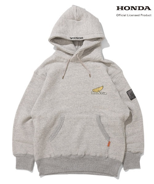 KRIFF MAYER(クリフメイヤー)の「【Unisex・ピグメント加工】HONDAコラボパーカー(WING)(スウェット・メンズ・レッド/チャコール/グレー/ナチュラル・X-LARGE/LARGE/MEDIUM)」の15枚目の写真