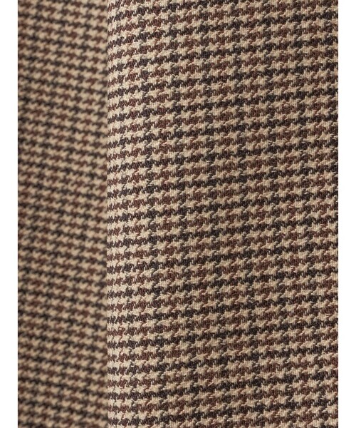 MidiUmi（ミディウミ）の「MidiUmi チェックタックスカート（スカート・レディース・グリーン系その他2/ブラウン/グリーン/ベージュ・FREE）」の8枚目の写真