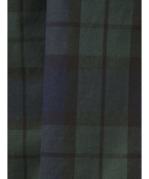 MidiUmi（ミディウミ）の「MidiUmi チェックタックスカート（スカート・レディース・グリーン系その他2/ブラウン/グリーン/ベージュ・FREE）」の9枚目の写真